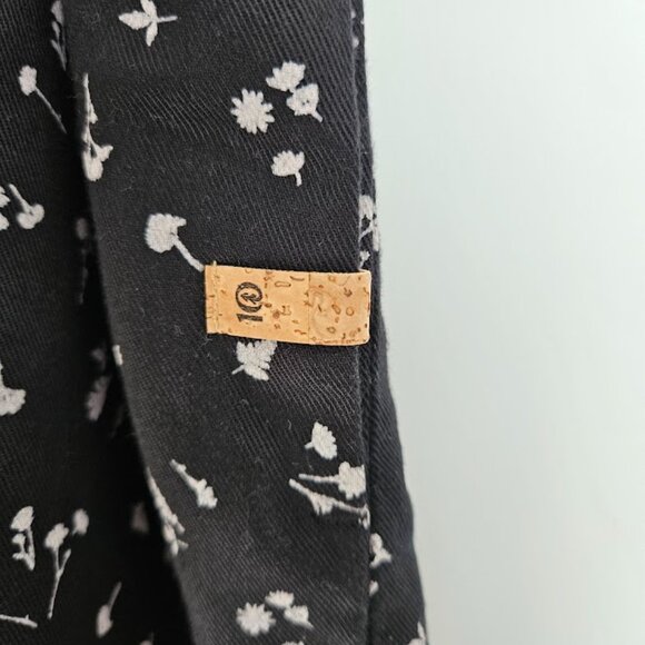 Tentree Tencel Floral Shirt Dress - Size Medium - Picture 4 of 8